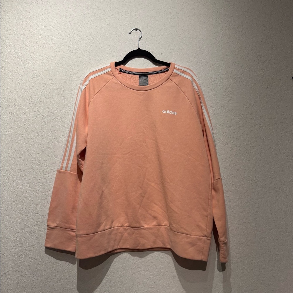 Adidas Peach Sweatshirt